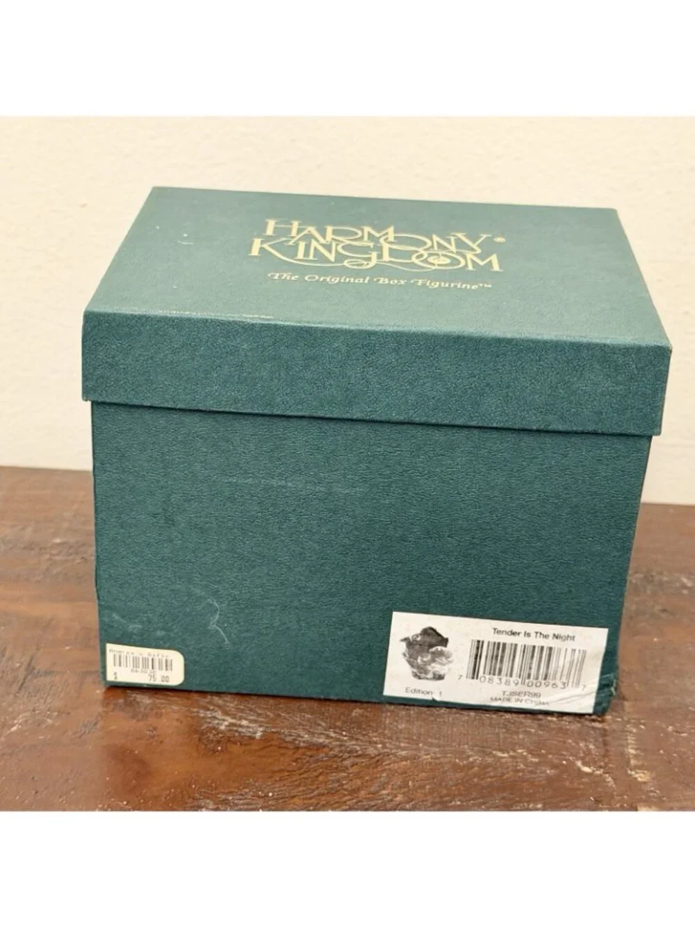 Harmony Kingdom Tender Is The Night Barn Owl Box Figurine TJSER99 W/ Box